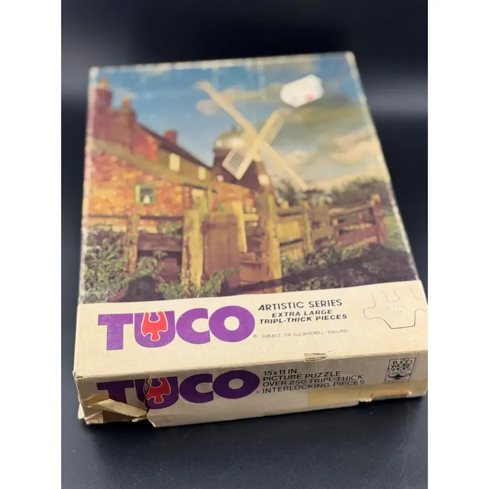 Vintage Tuco Puzzle - The Old Windmill, England